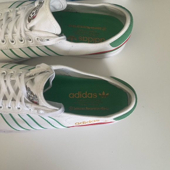 adidas Delpala x FMF Shoes White/Green - Picture 3 of 5